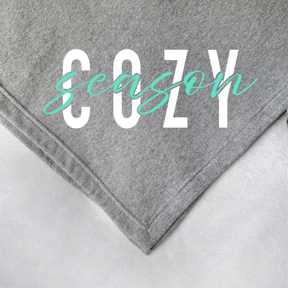 Cozy Season Fleece Sweatshirt Blanket