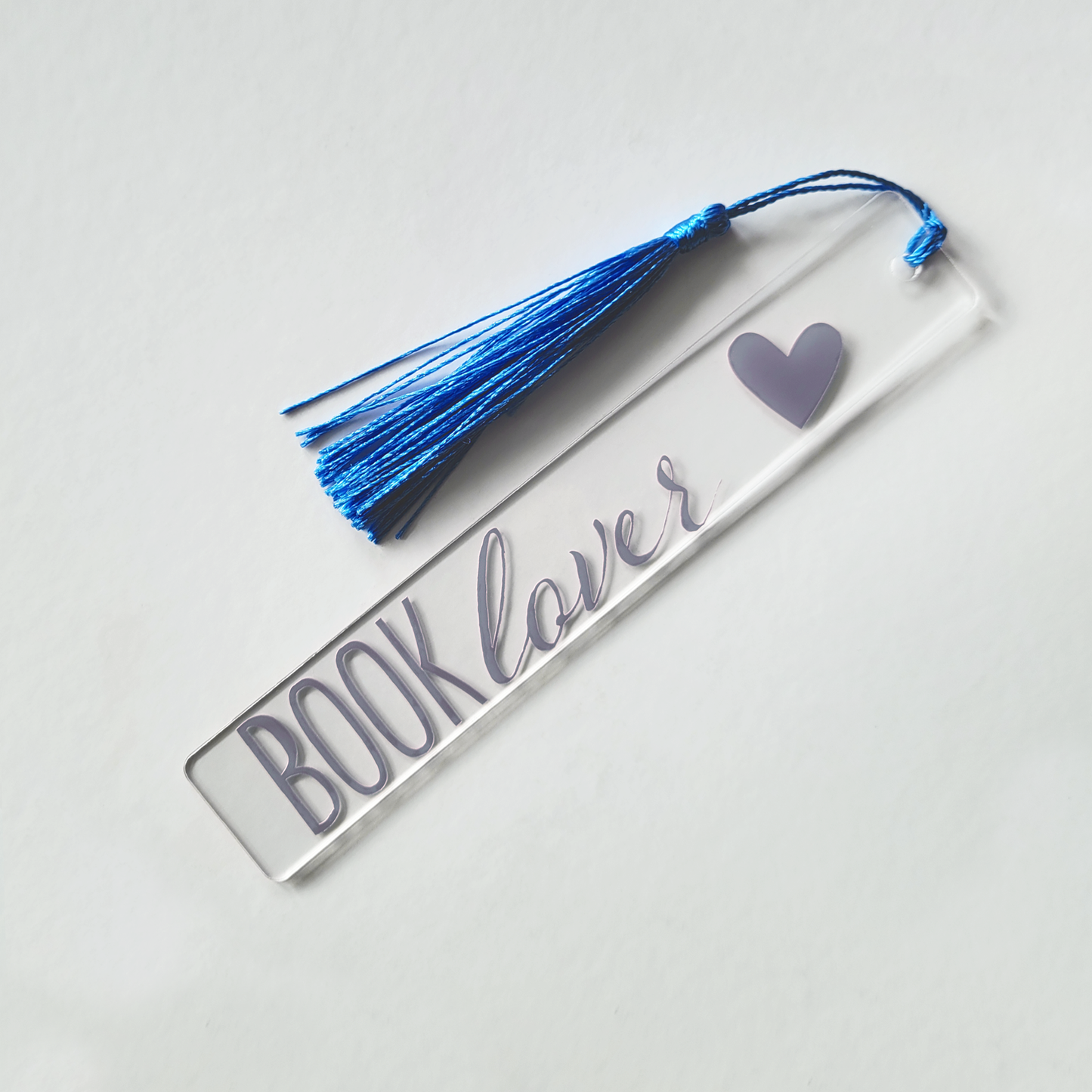 Book Lover Acrylic Bookmark