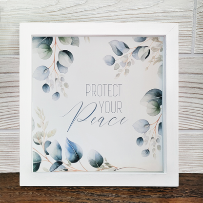 Protect your Peace Framed Wall Art