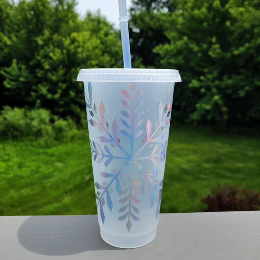 Snowflake Cold Cup