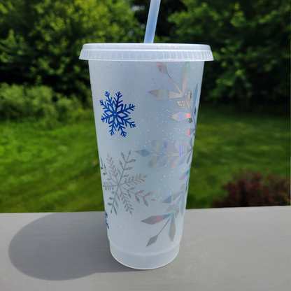 Snowflake Cold Cup