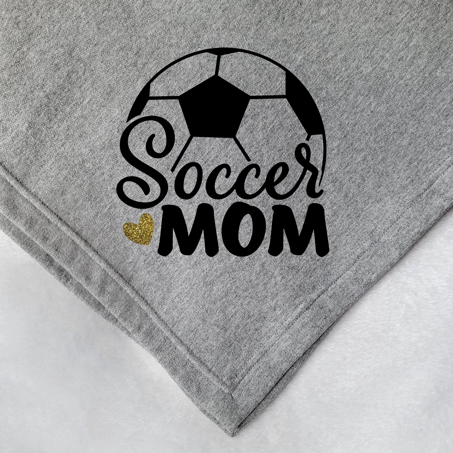 Soccer Mom Fleece Sweatshirt Blanket