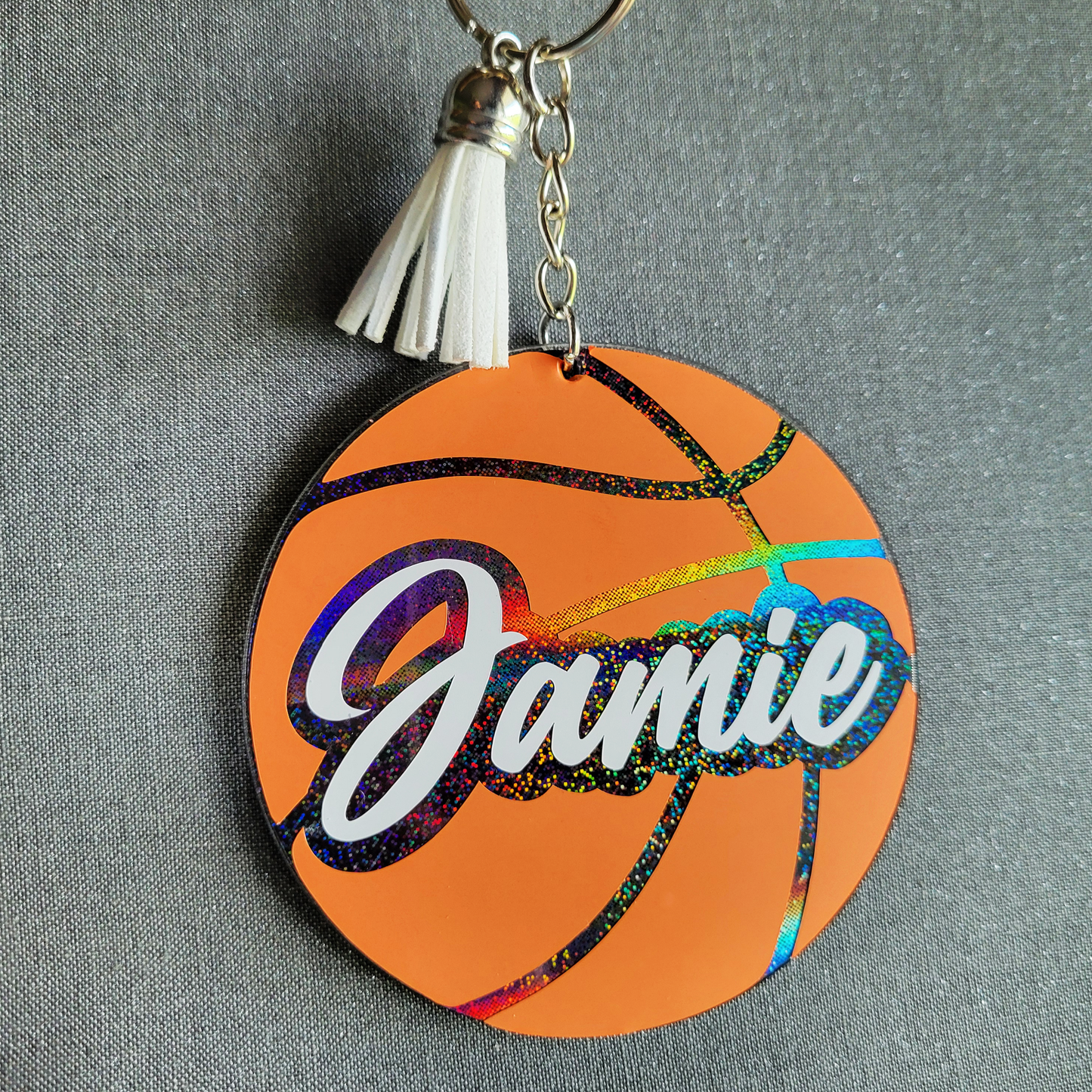 Basketball Custom Acrylic Keychain