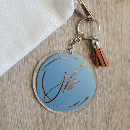 Whirlwind Custom Acrylic Keychain