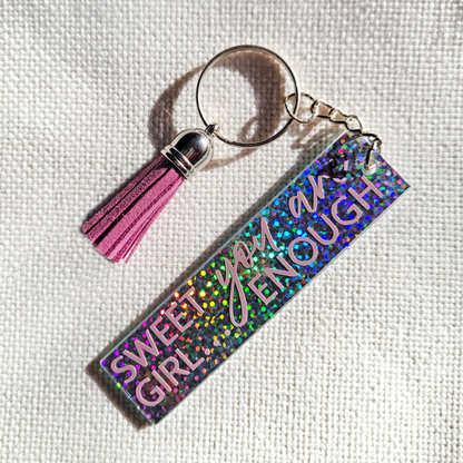 You Are Enough Acrylic Keychain